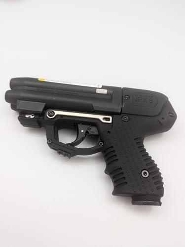 Piexon Firestorm JPX 6 Compact Pepper Spray Gun with LED Laser Black