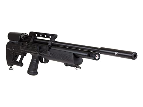 Wearable4U Hatsan BullBoss QE .177 Cal Air Rifle Bundle with Scope, Targets, Pellets & Hard Case