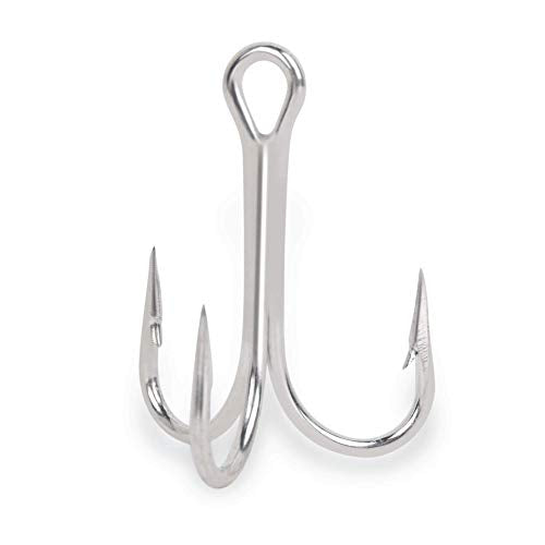 Mustad Treble O'Shaughnessy 3 Extra Strong Hook 1000 Pack Duratin Size 7/0