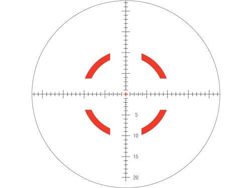 Trijicon VCOG VC18 1-8x28mm Rifle Scope Black