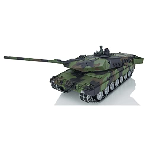 TOUCAN RC HOBBY Henglong 1/16 Leopard2A6 RC Tank Metal Tracks