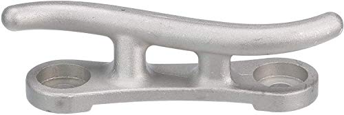 MarineNow Cast Aluminum S Dock Cleat 15" Corrosion Resistant 50-Pack