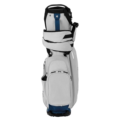 TaylorMade Golf Flextech Stand Bag Silver/Navy