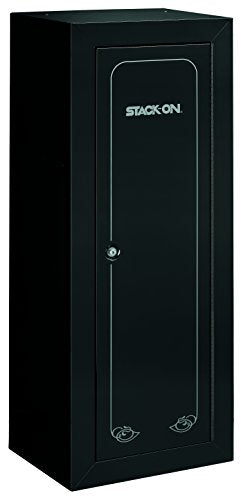 Stack-On 22-Gun Security Cabinet with Foam Barrel Rests Black