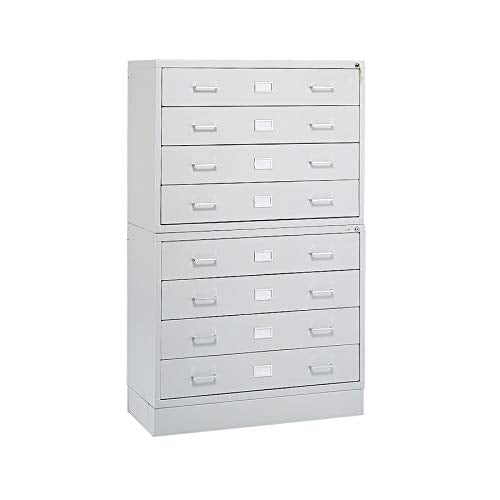 Safco Audio Video Media Cabinet Light Gray