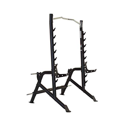 Inspire Fitness Squat Rack with Pull Up Bar Silver