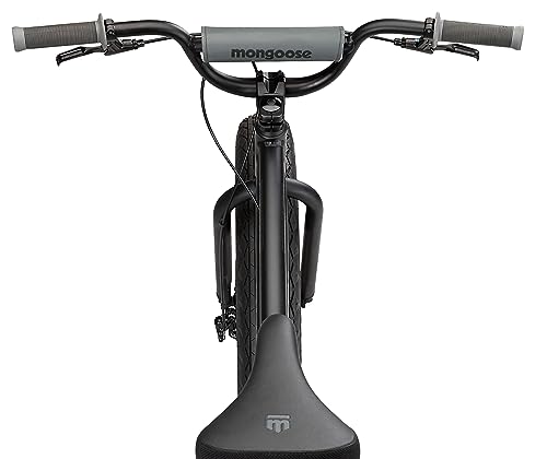 Mongoose Hooligan Fat Tire Adult BMX Bike Black