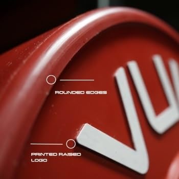 VULCAN Prime Color Competition Bumper Plates 270 lb Set Yellow/Blue/Red
