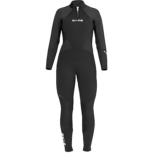 Bare Women's Wetsuit 3MM Evoke Graphene Omnired Black