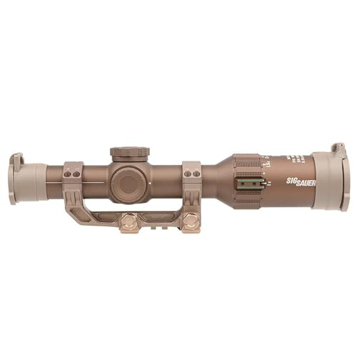 Sig Sauer TANGO6T 1-6X24mm DVO Scope Waterproof Fogproof Hellfire Reticle Red