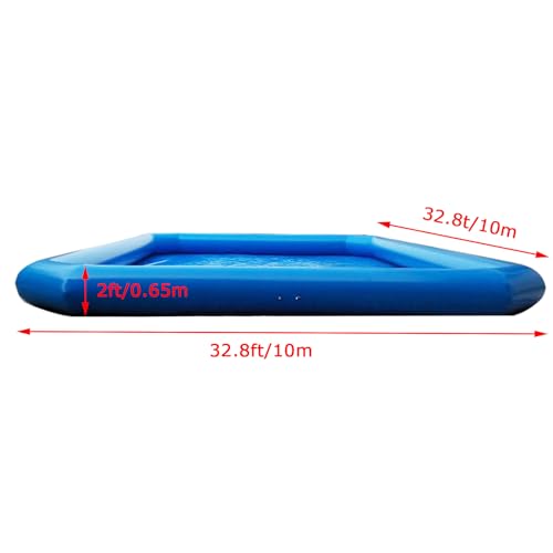 WYDDDARY Inflatable Pool Family Swim Pool Blue