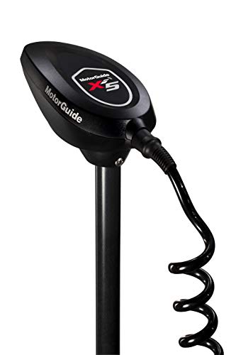 MotorGuide Xi5 Freshwater Trolling Motor Wireless Bow Mount 48-inch Shaft 105-Pound Peak Thrust Sonar GPS Black