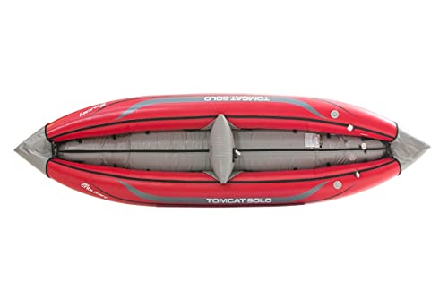 AIRE Tributary Tomcat Solo Inflatable Kayak Red
