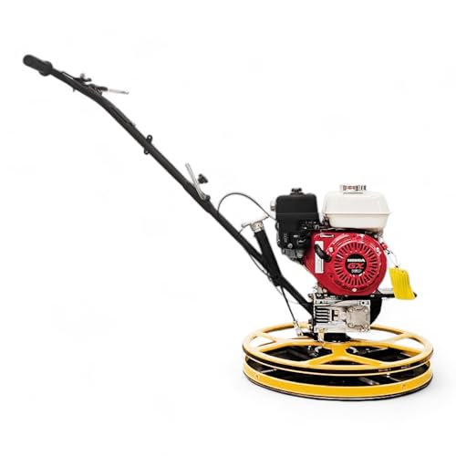 HOUSE OF CONTRACTORS HOC PMES60 Pro Power Trowel Edger Black + Yellow
