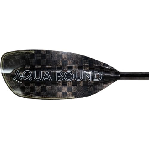 AQUA BOUND Aerial Minor Carbon Straight Shaft Kayak Paddle Black