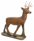 SOLID ROCK STONE WORKS Life Size Concrete Garden Buck 48" Tall Multicolor