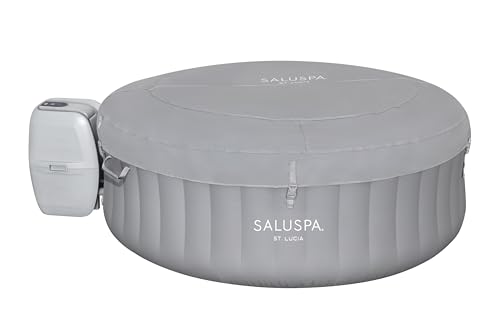 Bestway SaluSpa St. Lucia EnergySense AirJet Inflatable Hot Tub Spa 67" x 26 Gray