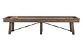 Empire USA Plank & Hide Shuffleboard Table (12') Silvered Oak