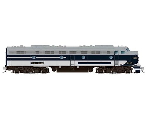 Rapido HO Scale Wabash EMD E8A DCC Sound Diesel Locomotive No.1005 Blue