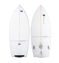 Ronix Flyweight Bat Tail Thruster - Alpine White