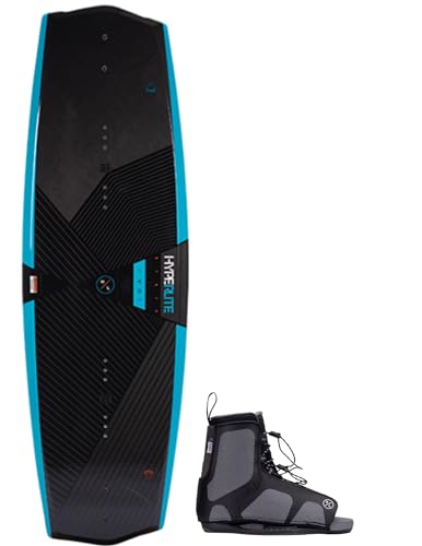 Hyperlite State 2.0 Mens Wakeboard 135 W/Remix Bindings Black/Blue