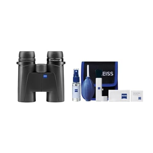 ZEISS Conquest HDX 10x32 Binocular Black Bundle with Lens Cleaning Kit