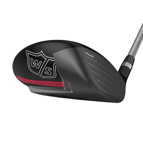 Wilson Dynapower Men's Fairway Wood - Right Hand, Stiff, 3 Black/Red