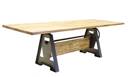 Old School Community Table Oak Top 36''x96'' Brown