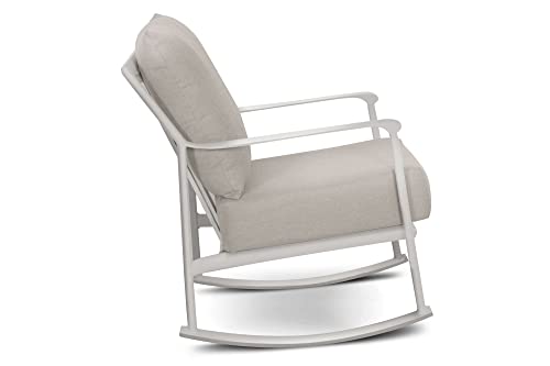 Winston Aspen Cushion Rocking Lounge Chair Coastal Mist