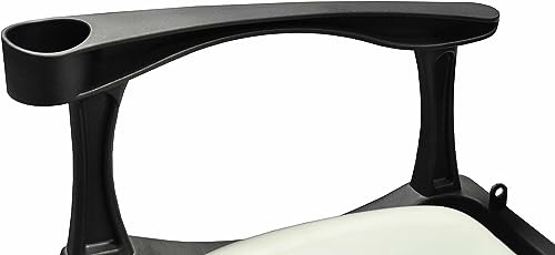 MADJAX Genesis 250 Steel Golf Cart Rear Flip Seat Kit for EZGO RXV | Compatible with 2008-Up Models Black
