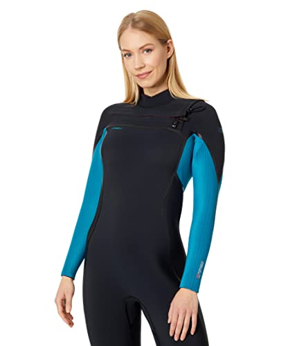 O'NEILL Hyperfreak Fire 4/3 + Chest Zip Fullsuit Black/Tidepool