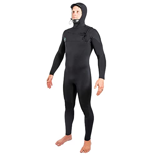 Ride Engine Onsen 4/3 Front Zip Hooded Full Men's Wetsuit MT