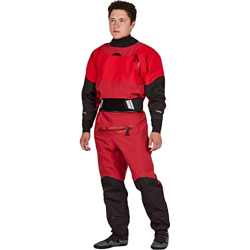 NRS Men's Jakl GORE-TEX Pro Dry Suit Red XL