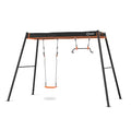 Vuly 360 Pro Max 2 Bay Swing Set Black