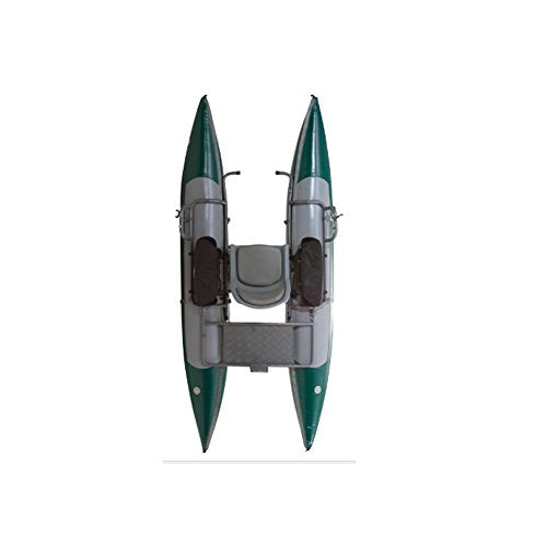 Outcast PAC 1000FS Pontoon Boat Green/Gray