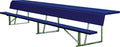 BSN SPORTS 15" Portable Bench with Back Silver