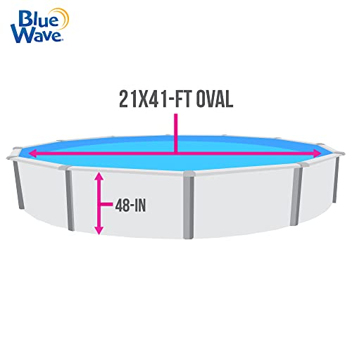 Blue Wave Sports Oval Unibead Pool Liner Blue
