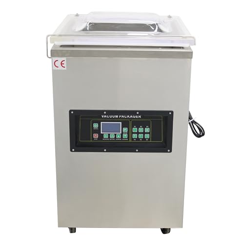 TECHTONGDA Vacuum Sealer Packaging Machine Stainless Steel Silver