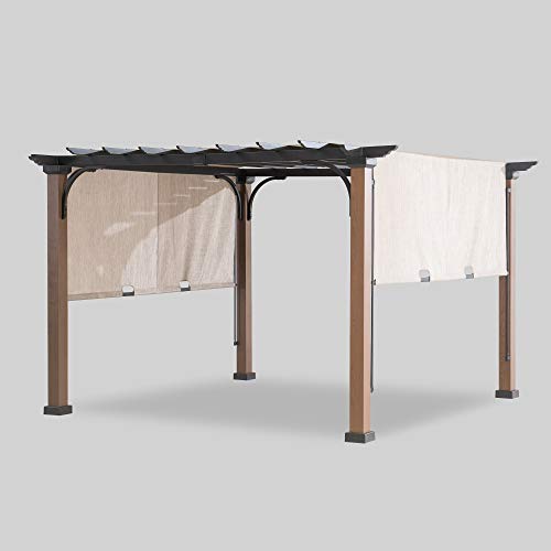 Sunjoy 110105005 Pergola Black/Brown