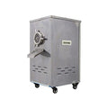 BREVELTION 220V 304 Stainless Steel Electric Meat Grinder Silver