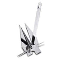 MarineNow Stainless Steel Fluke Style Boat Anchor 20 KG (44 lb)