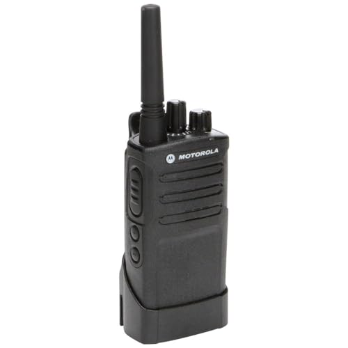 Motorola Solutions 4 x RMV2080 On-Site 2-Way Business Radio with 4 x HKLN4604 PTT Earpiece