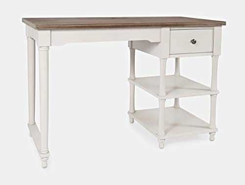 Jofran Inc. Grafton Farms USB Charging Desk and Chair Set Off-white
