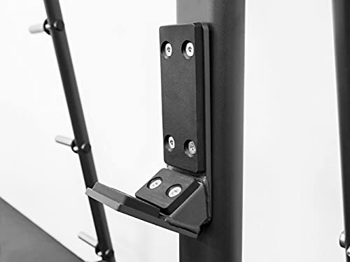 BK BodyKore Commercial Squat Cage Multi-Grip Pull Ups & Dip Bar Adjustable J Hooks G256