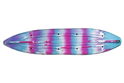 BKC Brooklyn 13.0 Pro Tandem Sit On Top Fishing Kayak Purple Camo