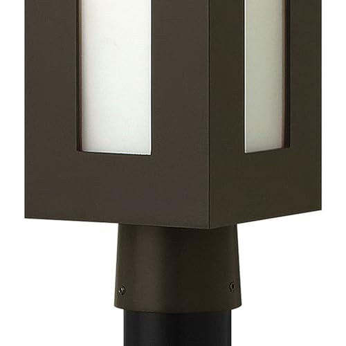 Hinkley Dorian Collection Contemporary Outdoor Post Top/Pier Mount Light Bronze