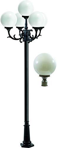 DABMAR LIGHTING INC Emily 5 Light Post Fixture Bronze
