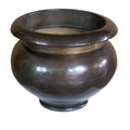 Garden Artisans 'Arzu' Brass Urn Planter 24 Inch Diameter Brass Bronze Finish