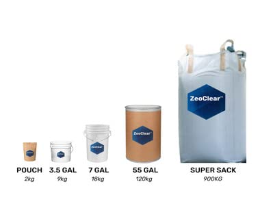 Carbon Chemistry ZeoClear™ L Granular Filtration Media - USAlab