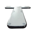 Milazul Floating Y Shape Inflatable Pontoon Platform Dock for Jet Ski/Yacht/Boat White